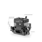 SMALLRIG 2272 UNIV 15MM RAIL SUPPORT BASEPLATE